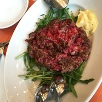 トラットリア グランボッカ - 再訪　刺身バーグ