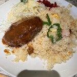 ロビン - ハンバーグピラフ　大盛　1,360円