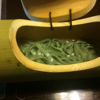 黒茶屋 - 桔梗コース よもぎうどん