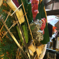 黒茶屋 - 桔梗コース 炭焼き 野菜とロース