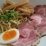 俺のラーメン あっぱれ屋 - スーパーつけ麺（小）１５０㌘、メンマ増し
