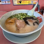山岡家 - 料理写真:朝ラーメン(中盛り)/青ネギ/広州メンマ　　2026/4/15