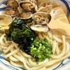手打うどん すみた - 季節限定うどん あさりうどん 1,200円
トッピング バター 100円
