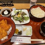 藤屋本店 - ミニソースカツ丼セット
