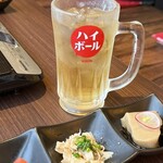 もつ鍋一藤 - 前菜三種盛り(酢もつ含む3品)