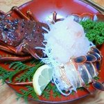 民宿 磯の味 なこら - ぷりぷり伊勢エビ☆
