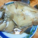 民宿 磯の味 なこら - カワハギの煮付け