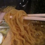 らーめん桜寿 - 塩らーめんの麺