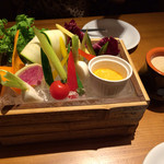 アガリコノッキー - 新鮮野菜バーニャカウダー800円