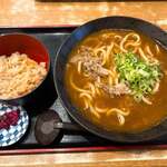 自家製麺処 御用 - 料理写真:カレーかやく定食