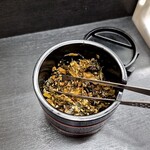 とんかつきのや - 高菜