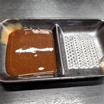 とんかつきのや - ソース