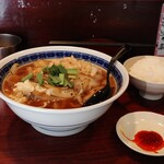 中華そば たた味 - 料理写真:スタミナ中華セット ¥1,150（ニンニク・アブラ・カラメ）