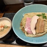 麺家 半蔵 - 伊勢エビつけ麺1350円
