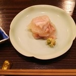 食堂 おがわ - ひらめ昆布〆