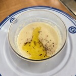 無添くら寿司 - 料理写真:玉ねぎの冷製スープ(健康食前の一皿シリーズより)
