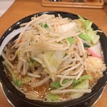 タンメン トナリ - 味噌タンメン大盛り