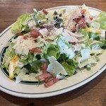 マロリーポークステーキ - シーザーサラダ／690円
