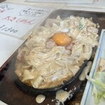 朝日屋 - 焼きマヨ太きしめん