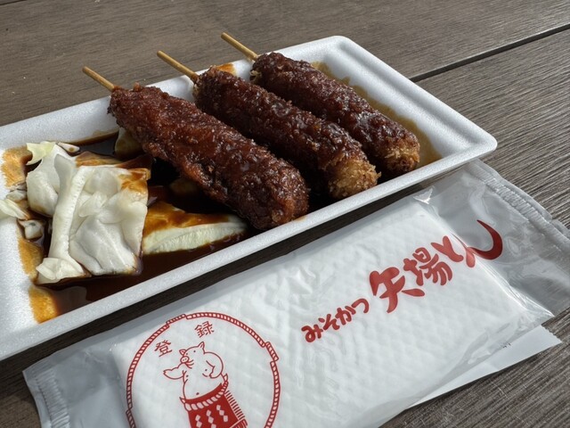 名古屋名物 みそかつ 矢場とん 名古屋城 金シャチ横丁店 （ヤバトン