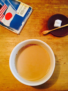 お茶とお菓子 横尾 - カフェオレ
