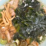 なぎちゃんラーメン - 中華そば、わかめ