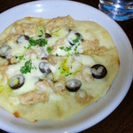 洋麺屋ピエトロ - ミニピザ（ツナとブラックオリーブのアンチョビ風味）