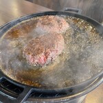 三ツ星監修黒毛和牛ハンバーグ もぐら - 