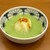 ぎをん森幸 - 料理写真:帆立のしんじょう蒸し うすい豆のあんかけ
