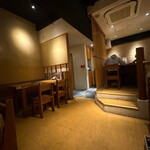 きしや - テーブル席の様子です