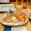 酒場 16番 - 名物燻製三点盛り　1人には多い…でも美味しかったからペロリでした(๑´ڡ`๑)