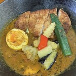 サンメート - 三元豚ロースカツスープカレー