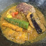 サンメート - 料理写真:ハンバーグスープカレー