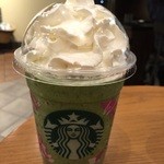 スターバックスコーヒー - ソイ抹茶クリームフラペチーノ561円

チョコレートチップ追加　54円