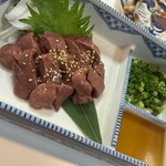 串焼き処 チキンメンタル - レバー刺し　¥1200