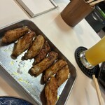 串焼き処 チキンメンタル - 手羽中　@¥90