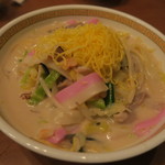 四海樓 - 2015年02月25日（水）　ちゃんぽん　＜972円＞　錦糸卵が綺麗！！