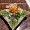 板蕎麦 山灯香 - しめ鯖のポテトサラダ