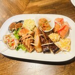 オステリア エ バール ジェノ - ピンチョス盛り合わせ（２名分）