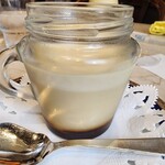 神戸にしむら珈琲店 - ドリンク写真:氷上ノンホモミルクのプリン
