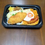 ほっともっと - 料理写真:BIGノリタル弁当ナポリタン ( ソース )