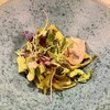 オステリア オージオ ソット - 料理写真:真牡蠣とメカブとキュウリのビネグレット　1,200円
