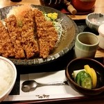 Tonkatsu Katsu Mura - ジャンボロースかつ1480円