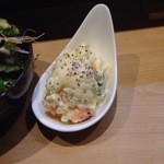 今日は半熟玉子では無くポテトサラダ♪～