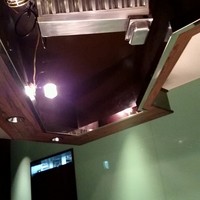 ニューオークラ - 鉄板上の換気扇もピカピカで気持ちいい（^^）