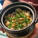 美山荘 - 2026.4 筍ご飯（筍、筍の姫皮、土筆）