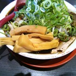 新福菜館 - メンマの太さ質感