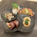 中華料理 徳武 - 5種前菜盛合せ
