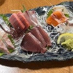 海鮮居酒屋 美国 - 料理写真:刺身盛り合わせ