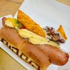KONGサインのドンキーコングの家横のカート - 料理写真: